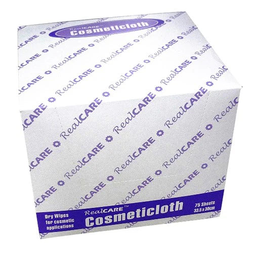 Real Care Cosmetic Cloth 75pk Disposables Real Care