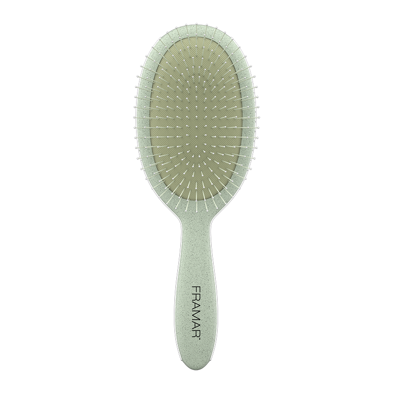 Framar Neutrals Detangle Brush Fig Hair Brush Framar
