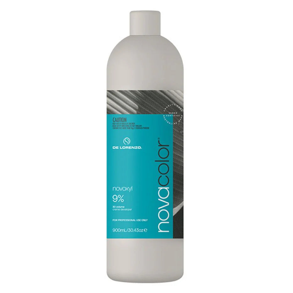De Lorenzo Novacolor Novoxyl 9% 30vol Creme Developer 900ml Peroxides - Developers De Lorenzo