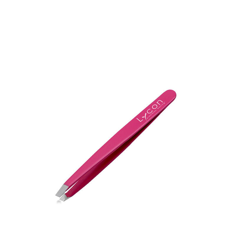 Lycon Pink Slanted Tweezer Beauty Lycon