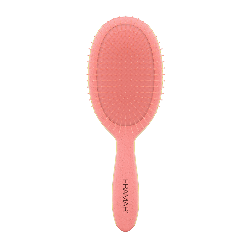 Framar Baecation Detangle Brush Coral Hair Brush Framar