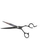BOB Stealth Edition Black 7 Inch Scissor Japanese 440C Steel - Made In Italy Scissors Bob