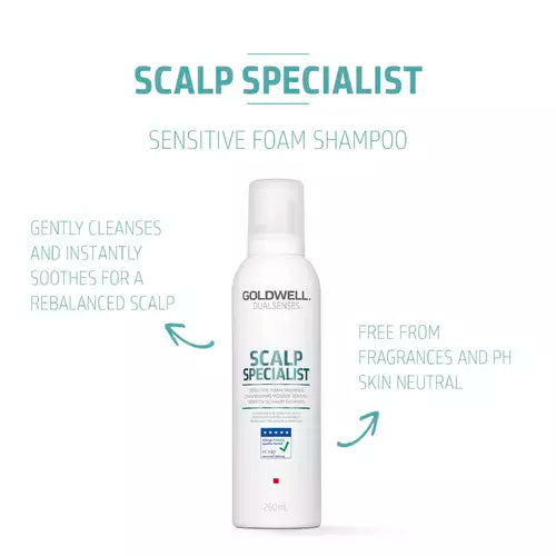 Goldwell Dualsenses Scalp Specialist Sensitive Foam Shampoo 250ml