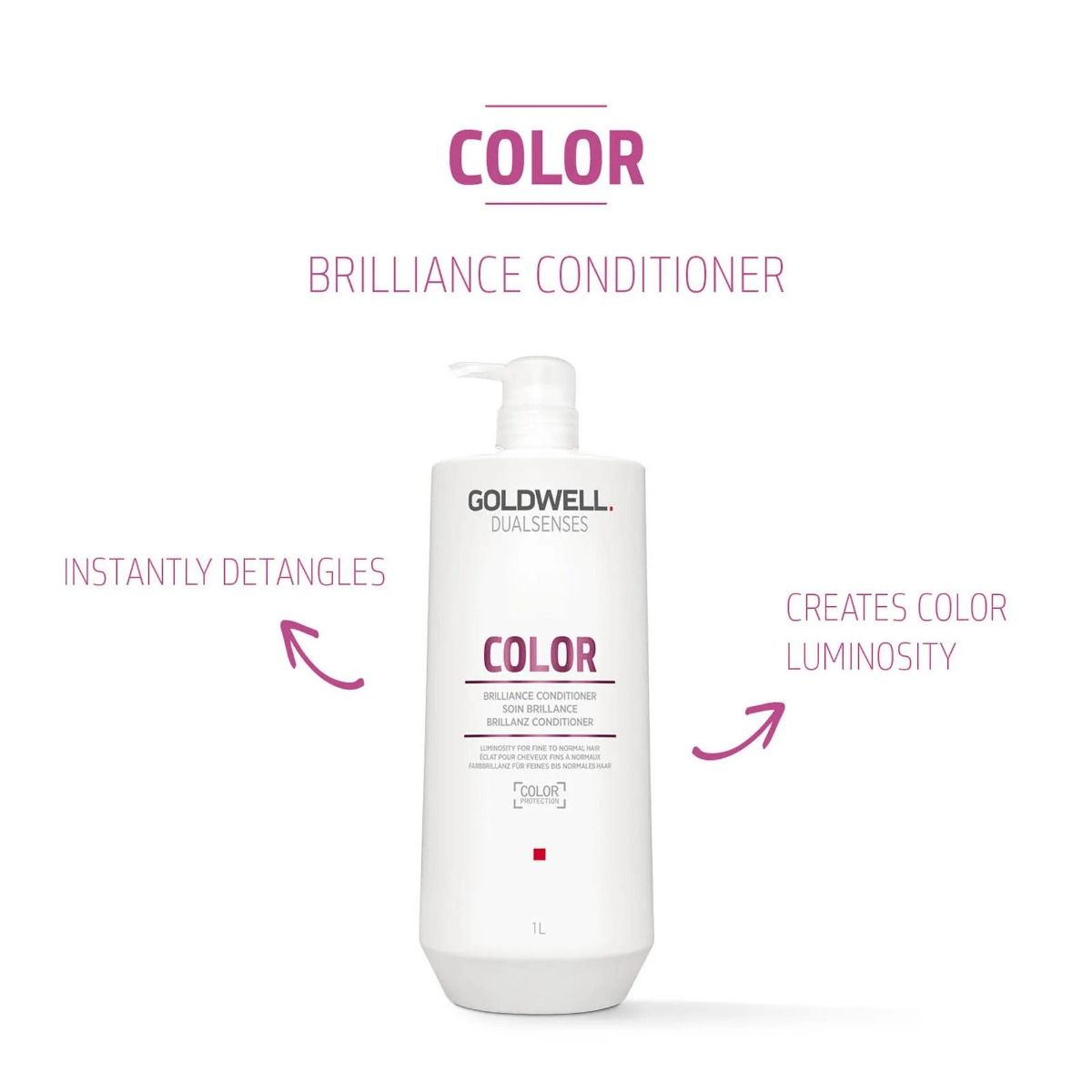 Goldwell Dualsenses Color Brilliance Conditioner 1L Shampoo/Conditioner Goldwell