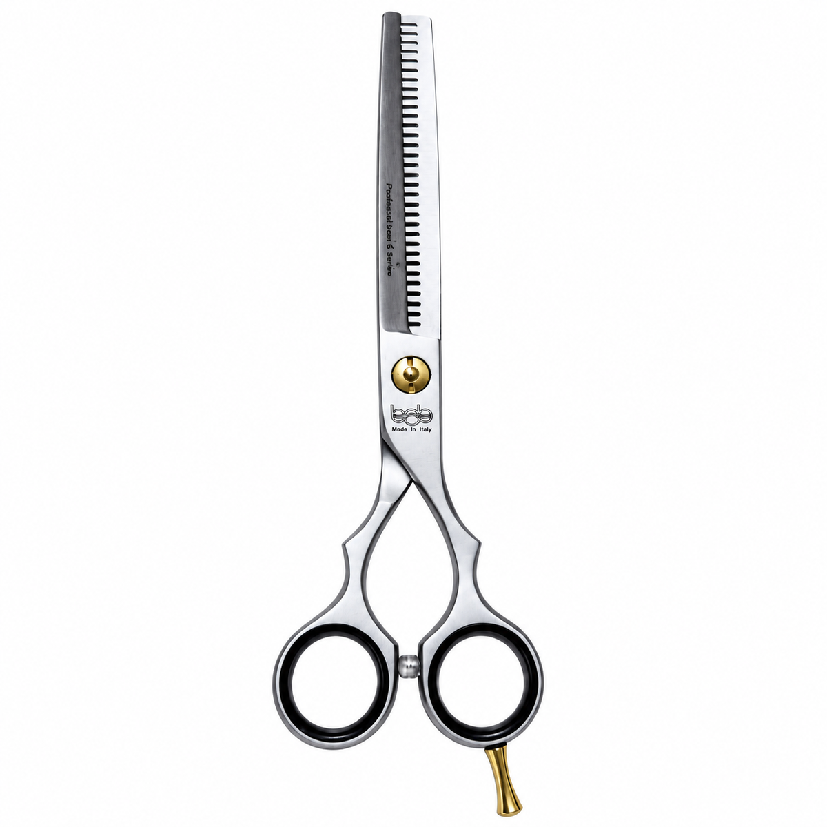 BOB Silver Line Edition 6 Inch Japanese Steel Scissor 440C - Made In Italy Scissors Bob