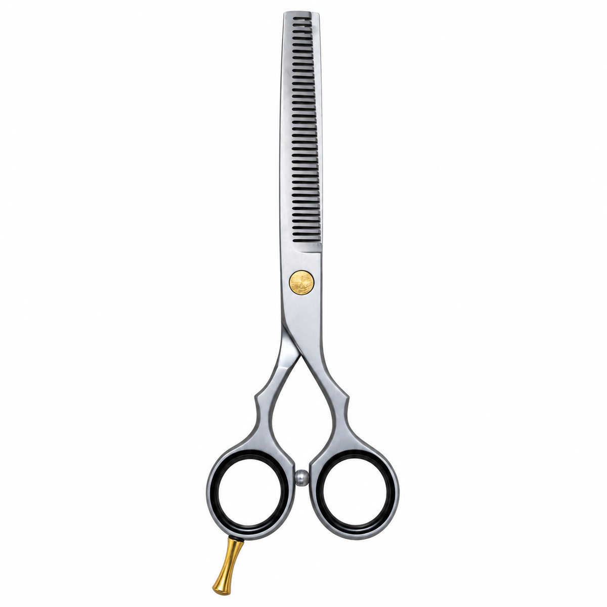 BOB Silver Line Edition 6 Inch Japanese Steel Scissor 440C - Made In Italy Scissors Bob