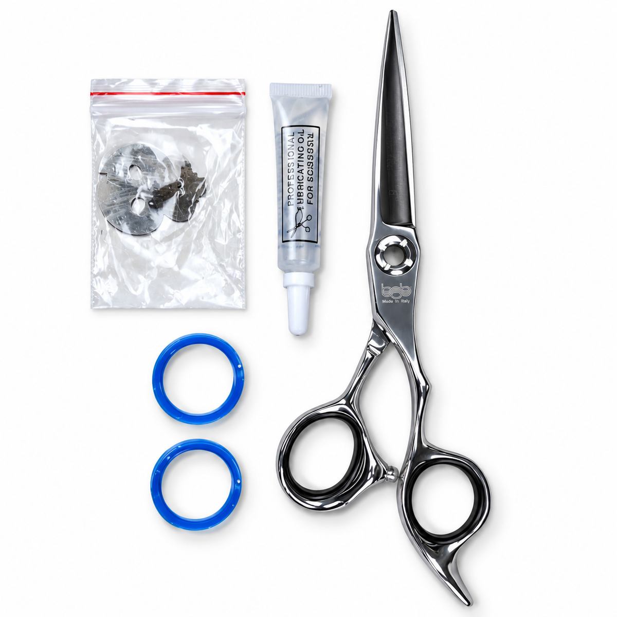 BOB Professional Precision X Edition 6 Inch Japanese Steel Scissor 440C- Made In Italy