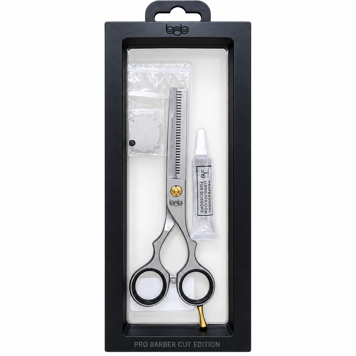 BOB Silver Line Edition 6 Inch Japanese Steel Scissor 440C - Made In Italy Scissors Bob