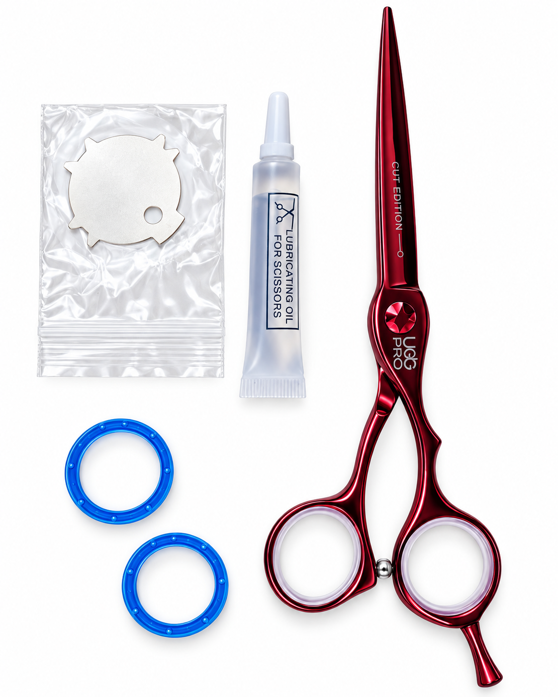 BOB Professional Fire Cut Edition 6 Inch Japanese Steel Scissor 440C - Made In Italy Scissors Bob