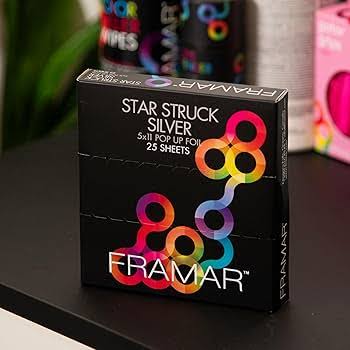 Framar Pop Up Foil Star Struck Silver 5x11 25pk