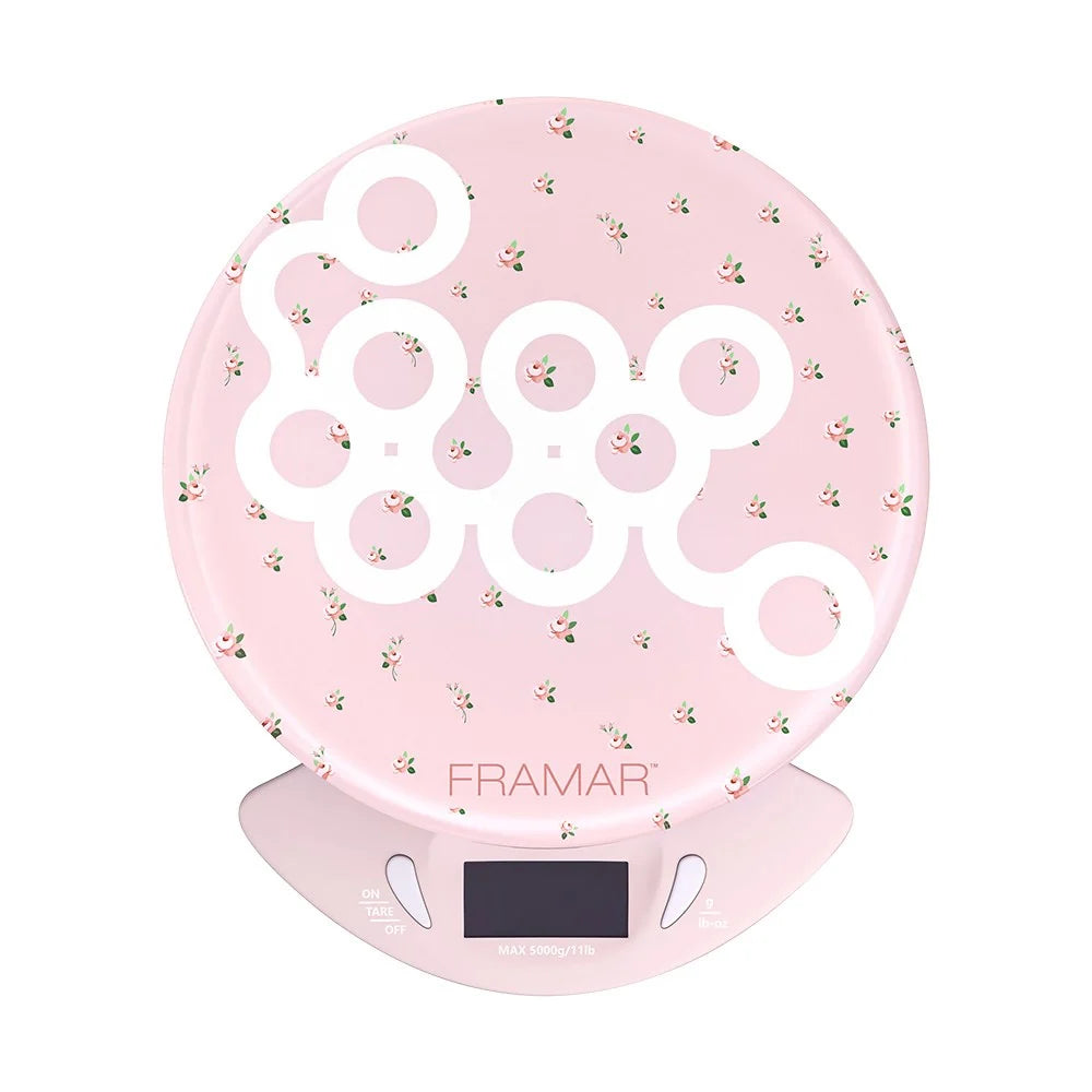 Framar Country Charm Digital Salon Tempered Glass Top Scale Colouring Accessories Framar
