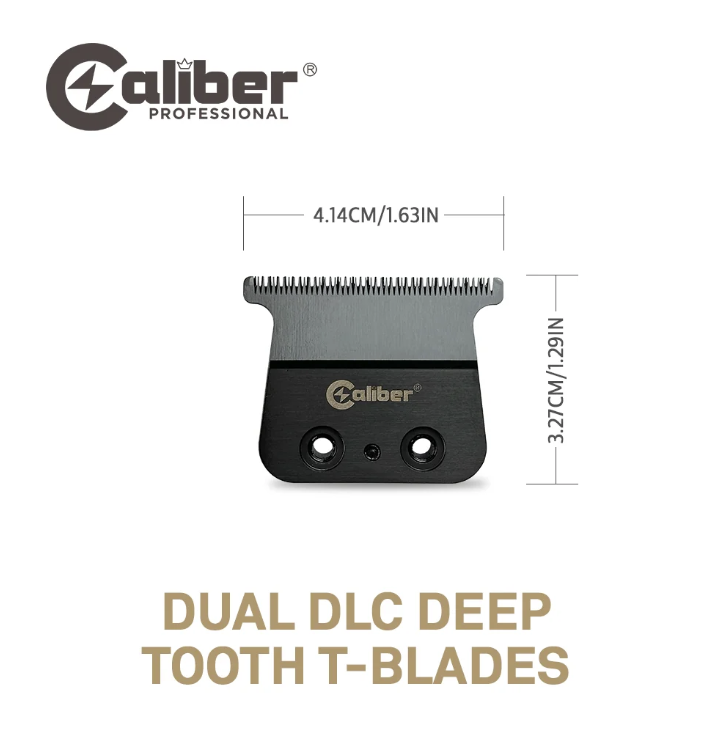 Caliber Laser Deep Tooth T-Blade Replacement Trimmer Blade Trimmer/Clipper Blades Caliber