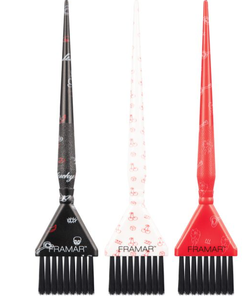 Framar Get Lucky - Triple Threat Set Hair Brush Framar