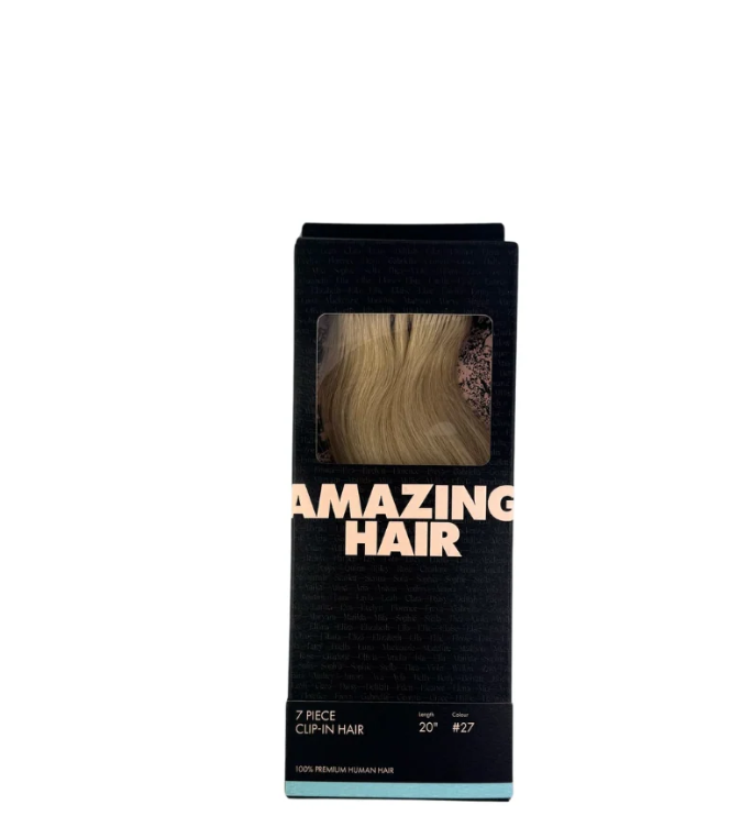 Amazing Hair Clip-In Extensions 20inch 7pc #27