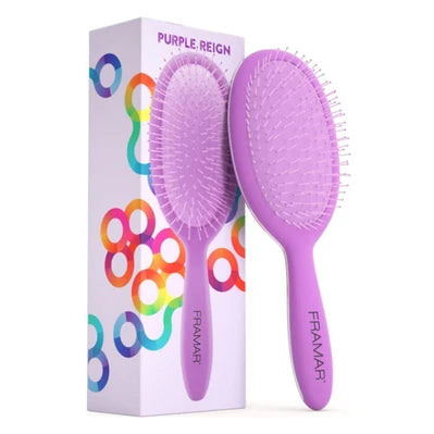 Framar Detangle Brush - Purple Reign Hair Brush Framar