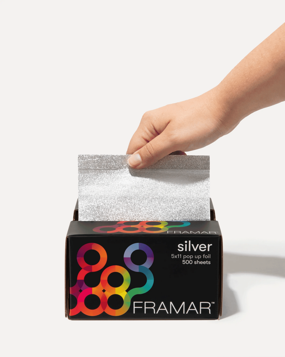 Framar Pop Up Foil Star Struck Silver 5x11 500 Sheets Foil Framar