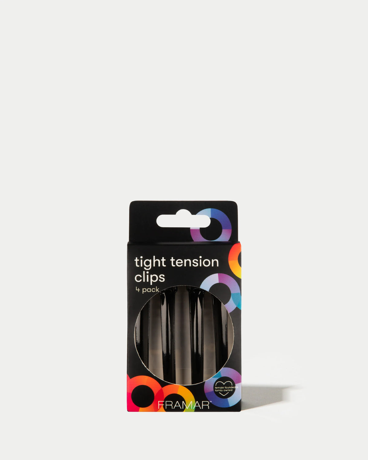 Framar Tight Tension Clips 4pk Hair Clips- Ties - Accessories Framar