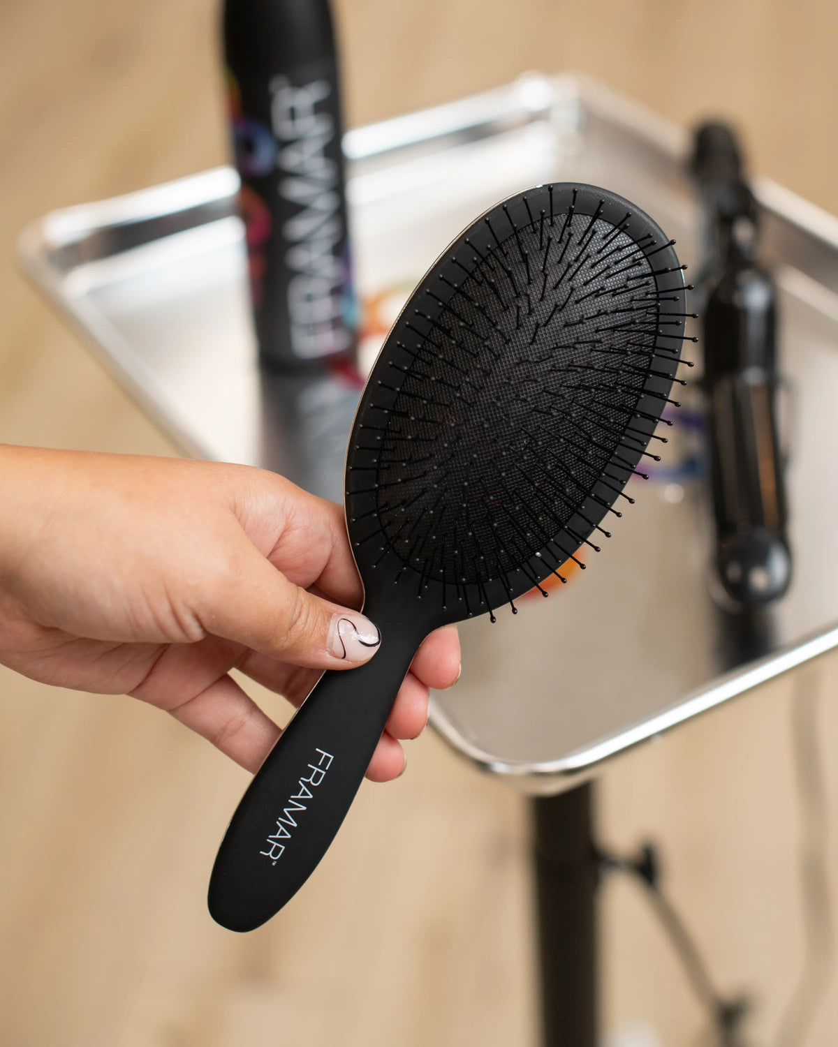 Framar Detangle Brush - Black to the Future Hair Brush Framar