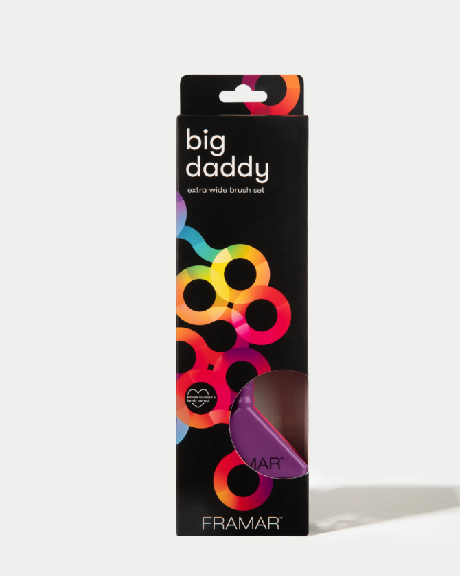 Framar Big Daddy Colour Brush Set 3pk Colouring Accessories Framar