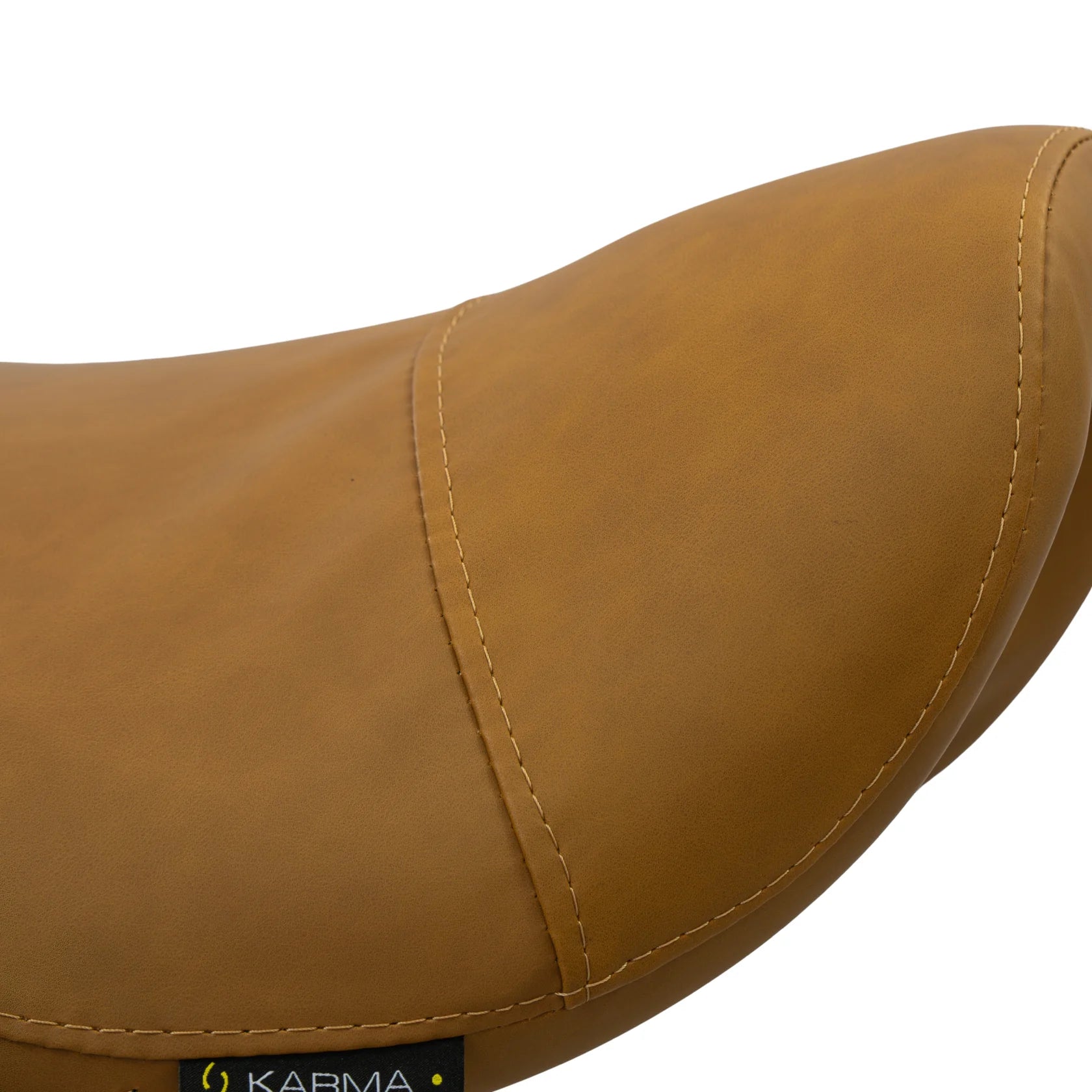 Karma Evandale Salon Saddle Stool Tan No.05 07040502 Salon Stools Karma