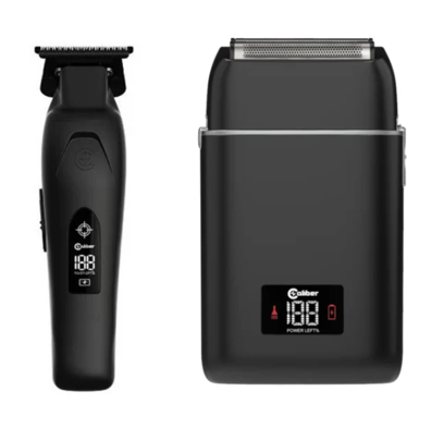 Caliber Laser+ Trimmer and Moab Foil Shaver Duo Kit