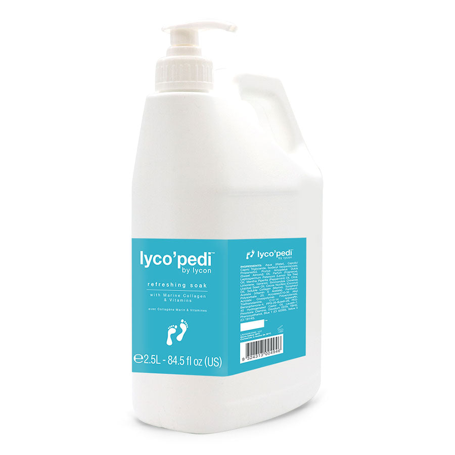Lycon Lycopedi Refreshing Soak 2.5L Waxing Lycon