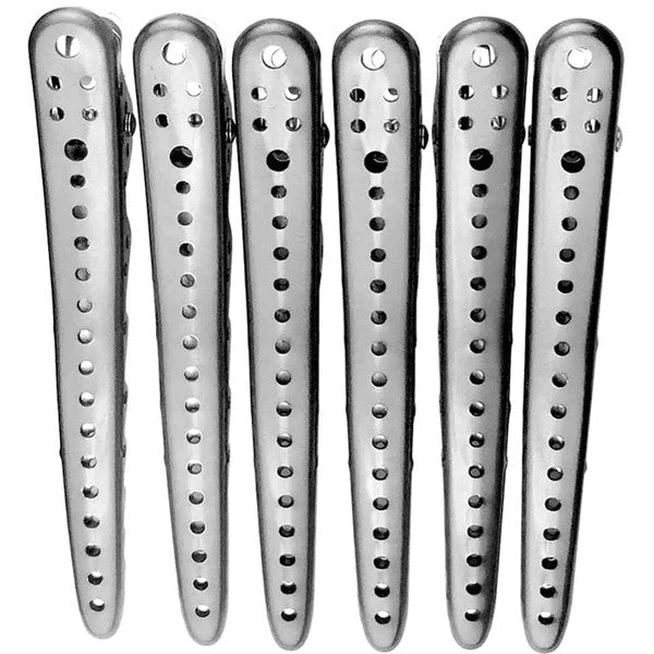 Hi Lift Professional Super Clips 6 Pieces Hair Clips- Ties - Accessories Hi Lift