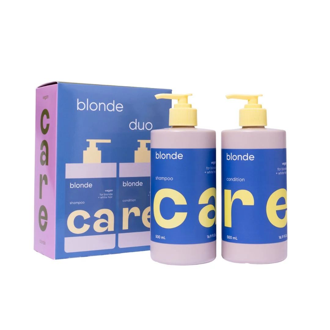 NAK Care Blonde Duo 500ml Shampoo/Conditioner NAK