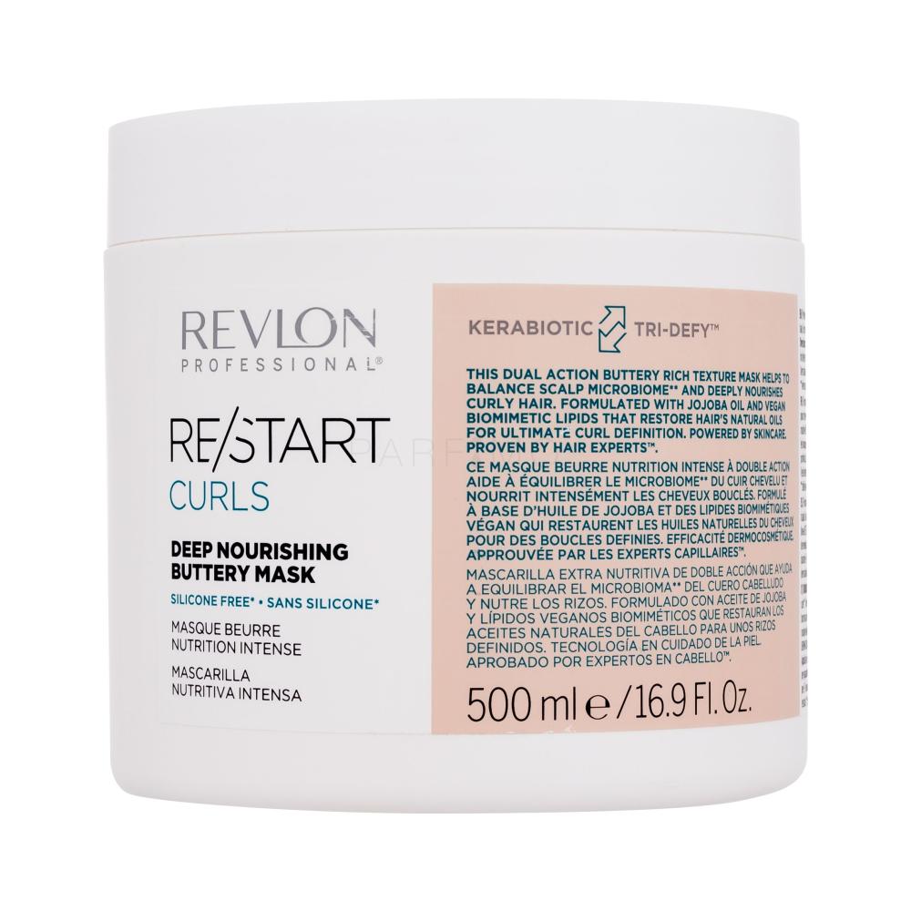 Revlon Restart Curls Deep Nourishing Buttery Mask 500ml Hair Care Revlon