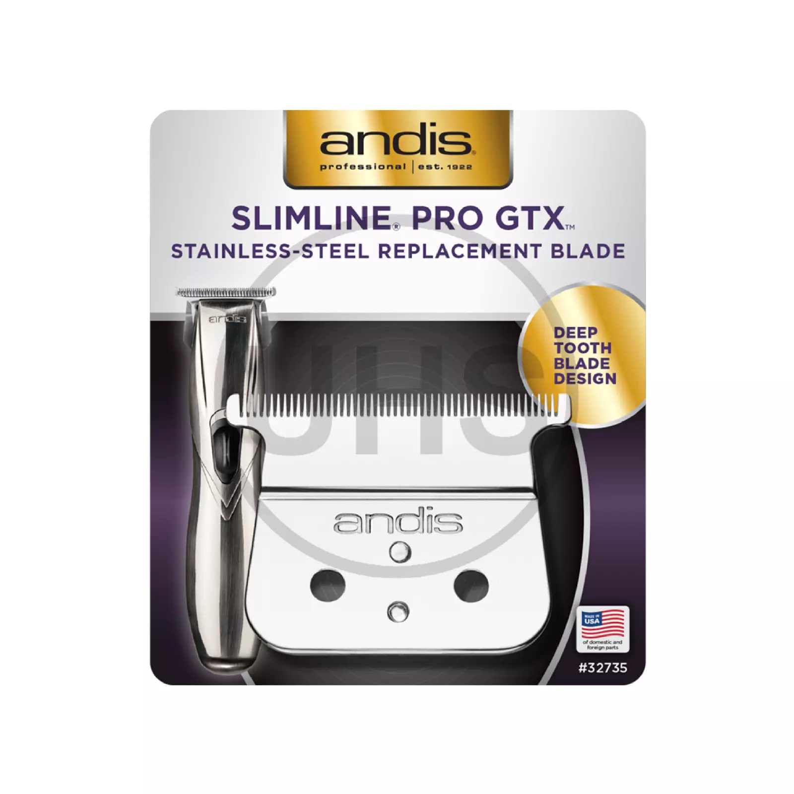 Andis Slimline Pro GTX Blade Trimmer/Clipper Blades Andis
