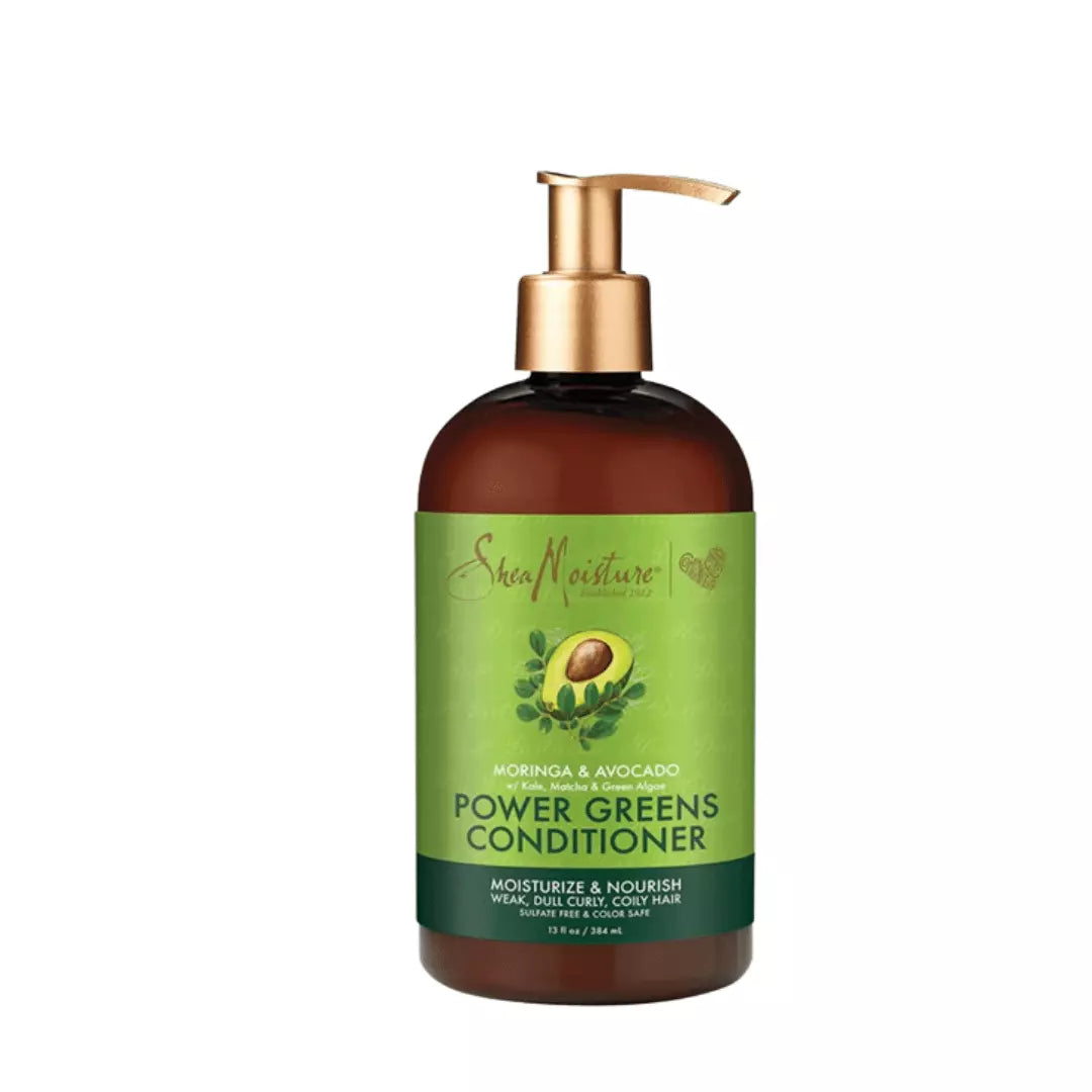 Shea Moisture Moringa & Avocado Power Green Conditioner 384ml Shampoo/Conditioner Shea Moisture