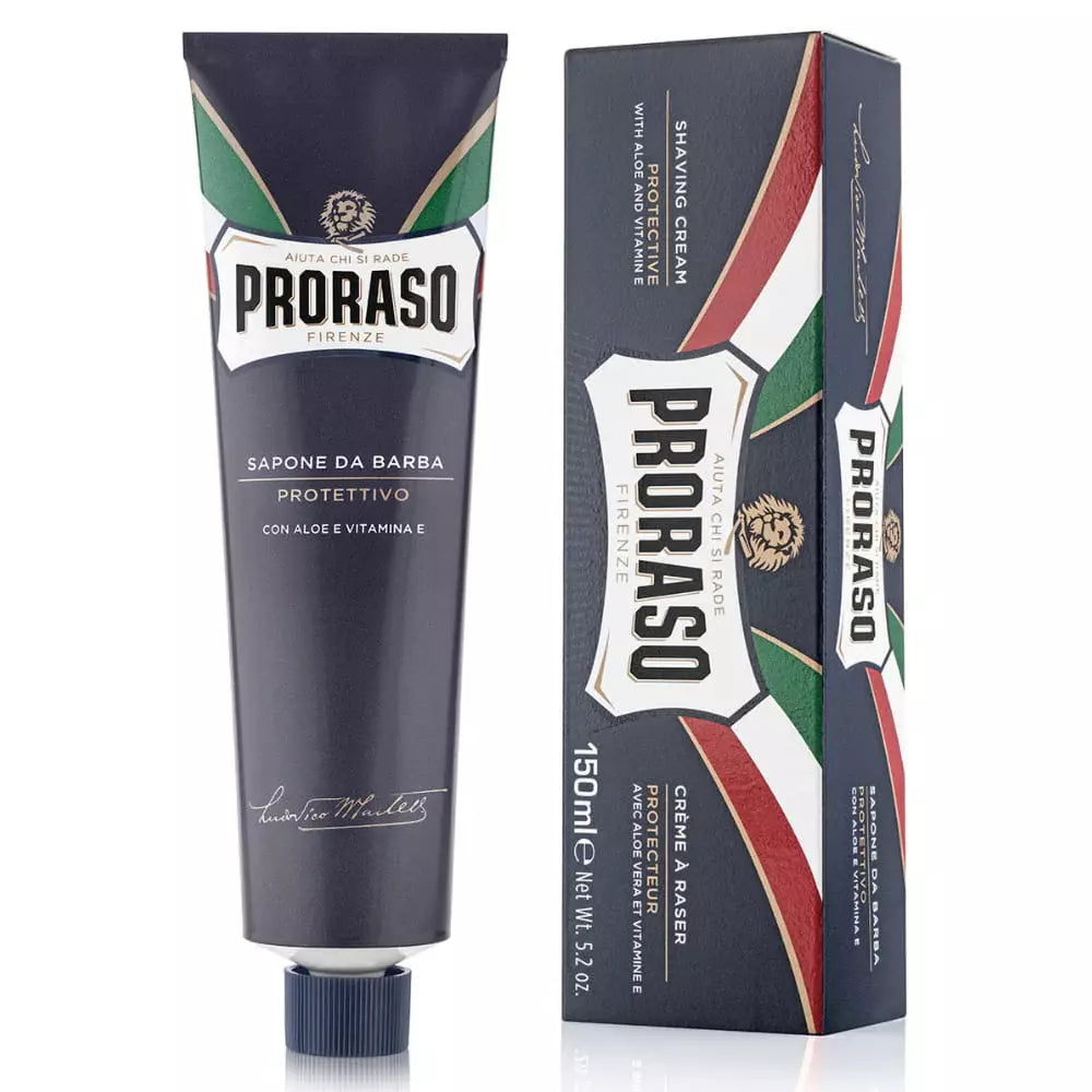 Proraso Shaving Cream with Aloe Vera and Vitamin E 100ml Shaving Products Proraso