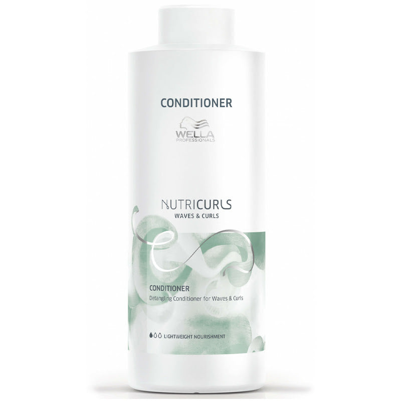 Wella Nutricurls Detangling Conditioner 1L Shampoo/Conditioner Wella