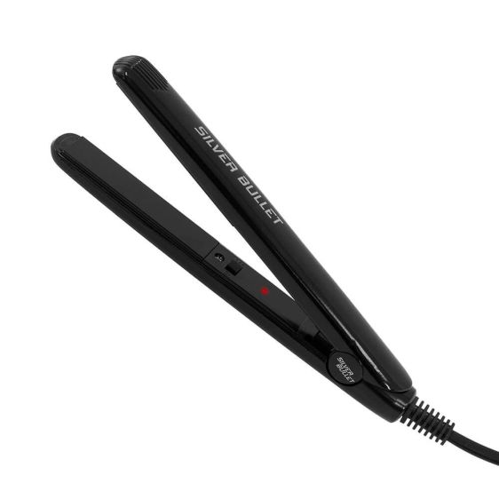 Silver Bullet Mini Hair Straightener Black Hair Straightener Silver Bullet
