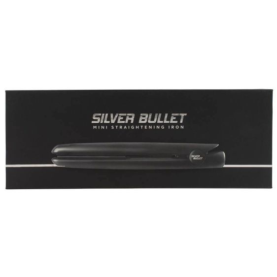 Silver Bullet Mini Hair Straightener Black Hair Straightener Silver Bullet