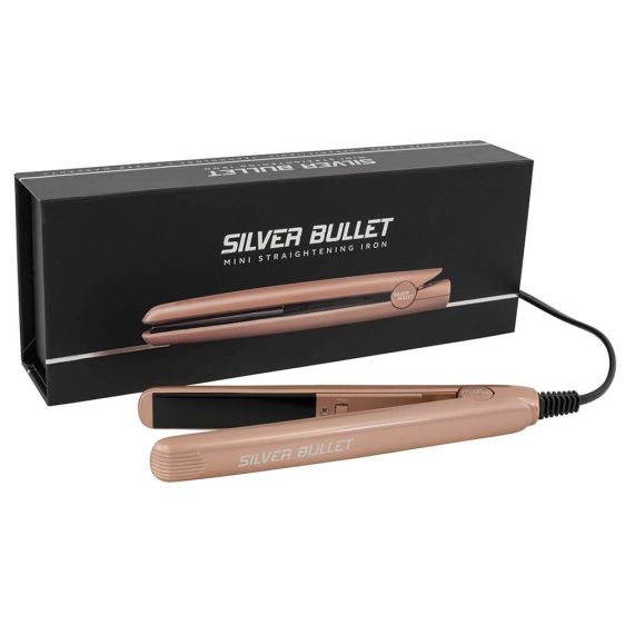 Silver Bullet Mini Hair Straightener Gold Hair Straightener Silver Bullet