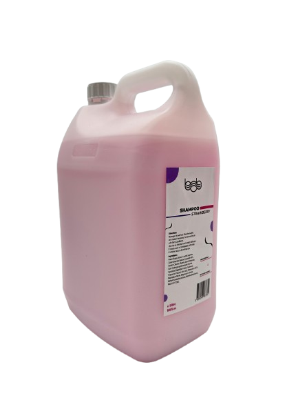 Bob Strawberry Shampoo 5L – Nourishing & Hydrating for Soft, Shiny Hair Shampoo/Conditioner Hair And Beauty Kingdom
