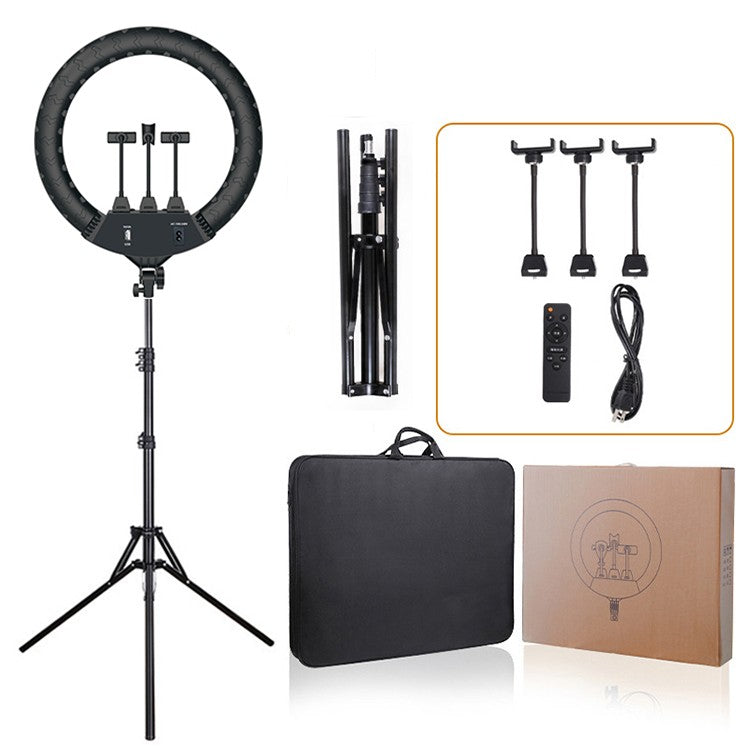 Karma LED Ring Light 18 inch Black Ring Lights - Moon Lights Karma