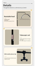 Karma LED Moon Light 23 inch White Ring Lights & Moon Lights Karma