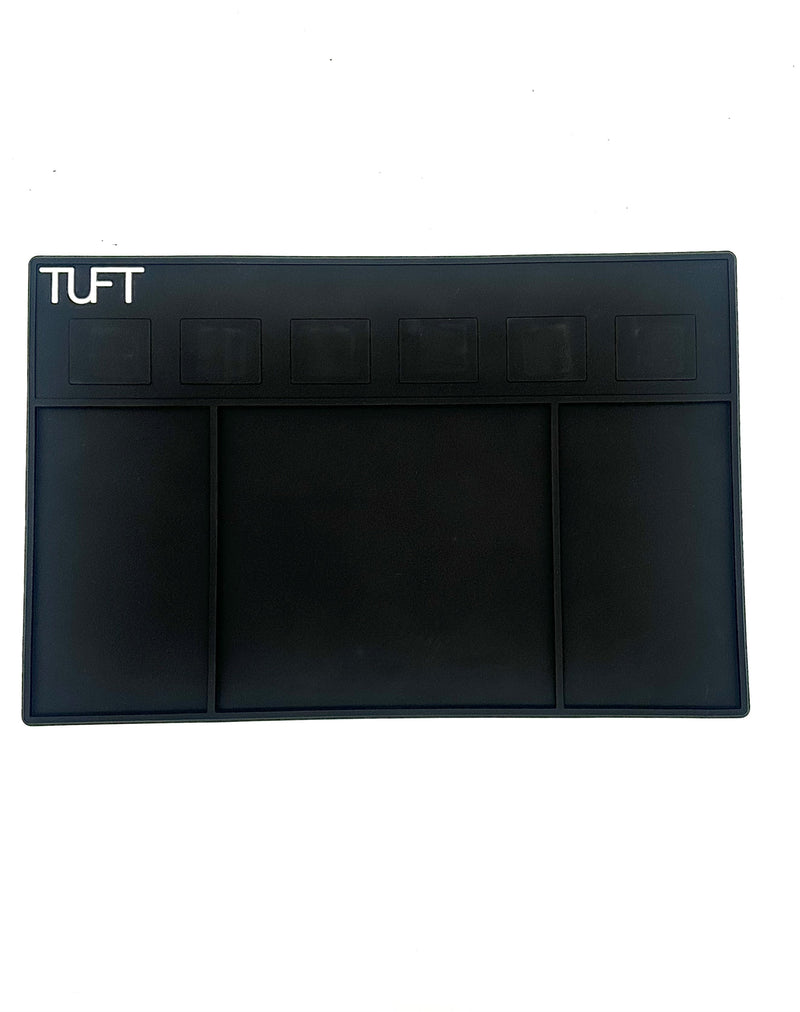 TUFT Magnetic Station Mat Black Barber Accessories Tuft