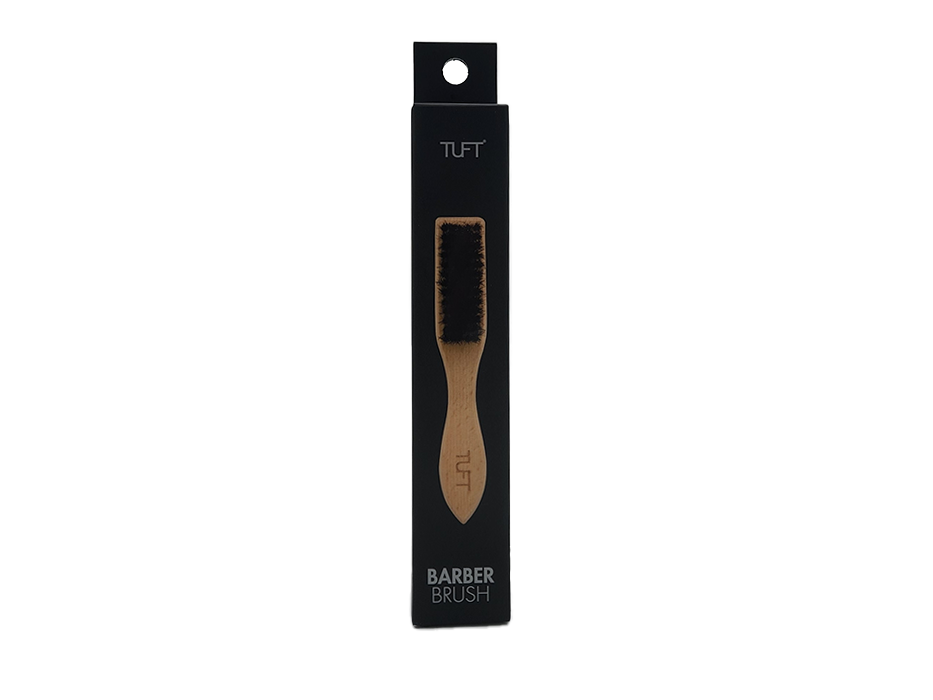 TUFT Professional Timber Fade Brush with Natural Bristtle Hair Brush Tuft