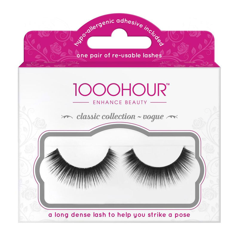 1000 Hour Classic Collection - Vogue Re-Useable Lashes 1 Pair