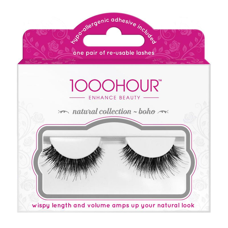 1000 Hour Natural Collection - Boho Re-Useable Lashes 1 Pair