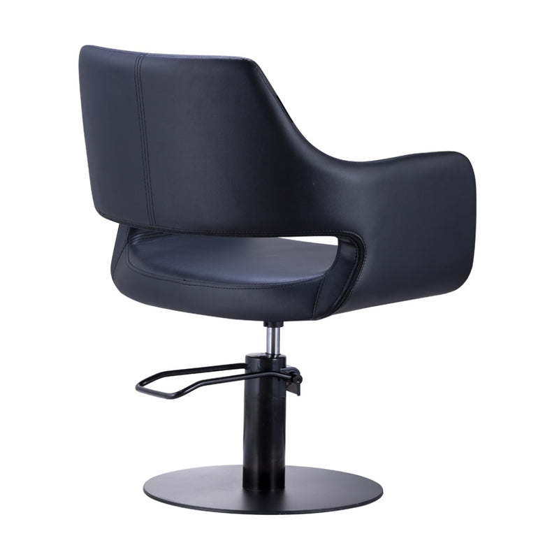 Karma Orange Salon Chair 02100101 - Black Back