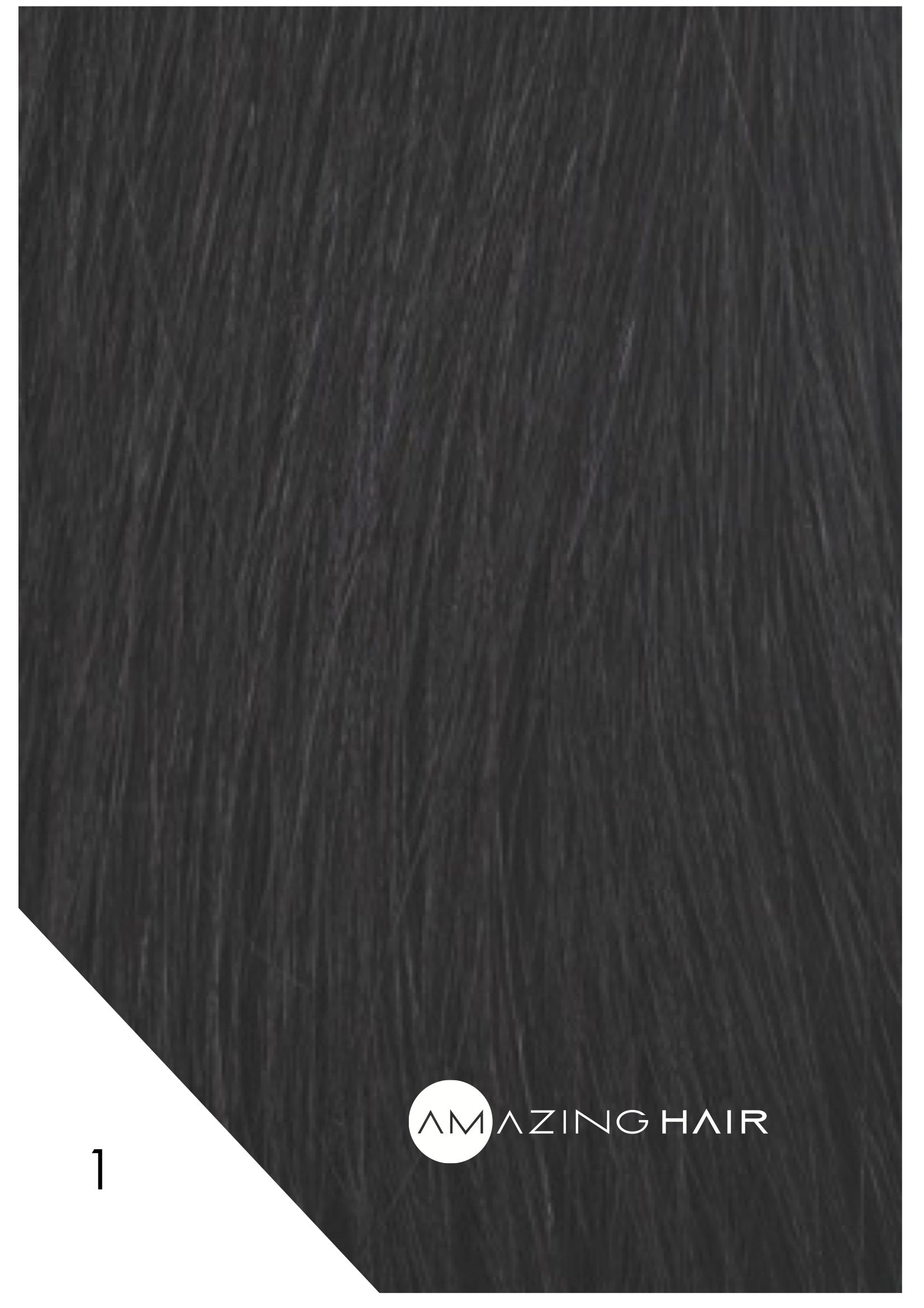 Amazing Hair Clip-In Extensions 20inch 7pc #1 Black Extensions Amazing Hair