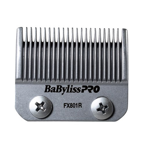 BaByliss PRO Replacement Hair Clipper Taper Blade Silver FX801R