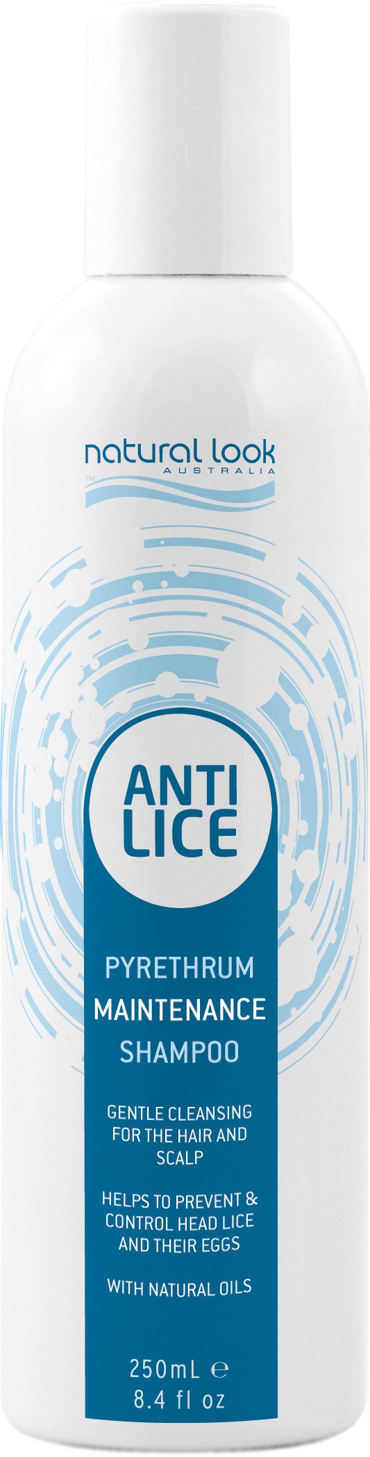 Natural Look Anti-Lice Shampoo 250ml Hair Lice Product Natural Look