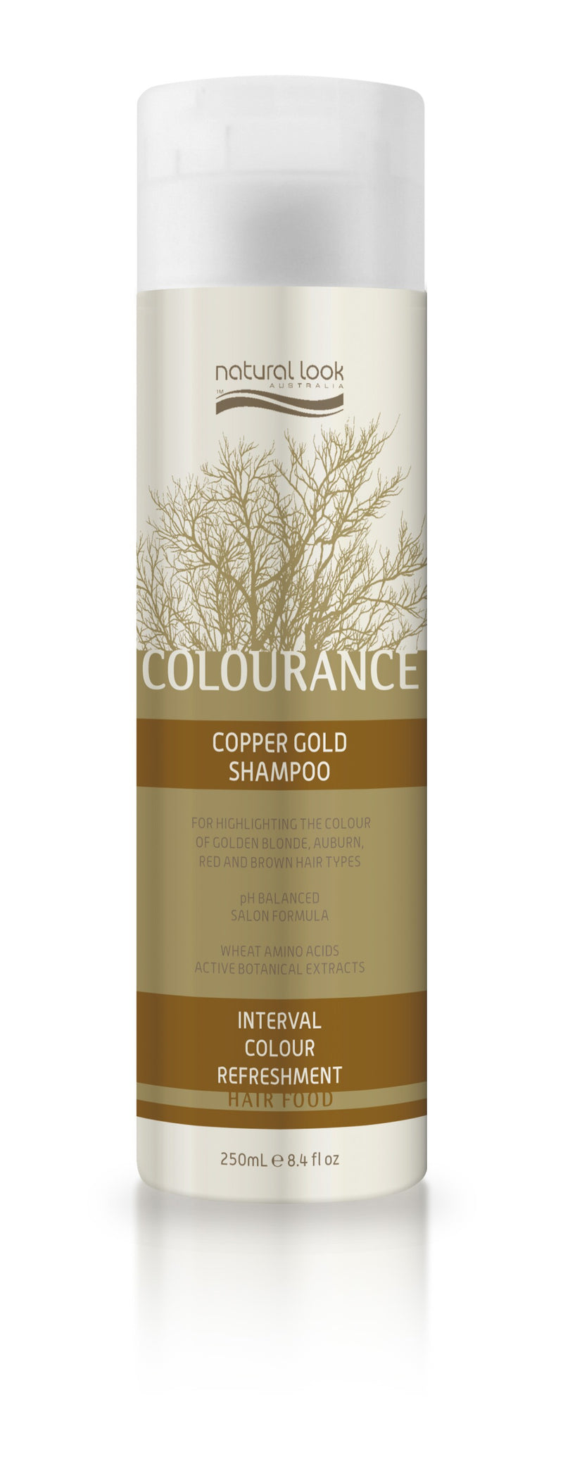 Natural Look Colourance Copper Gold Shampoo 250ml