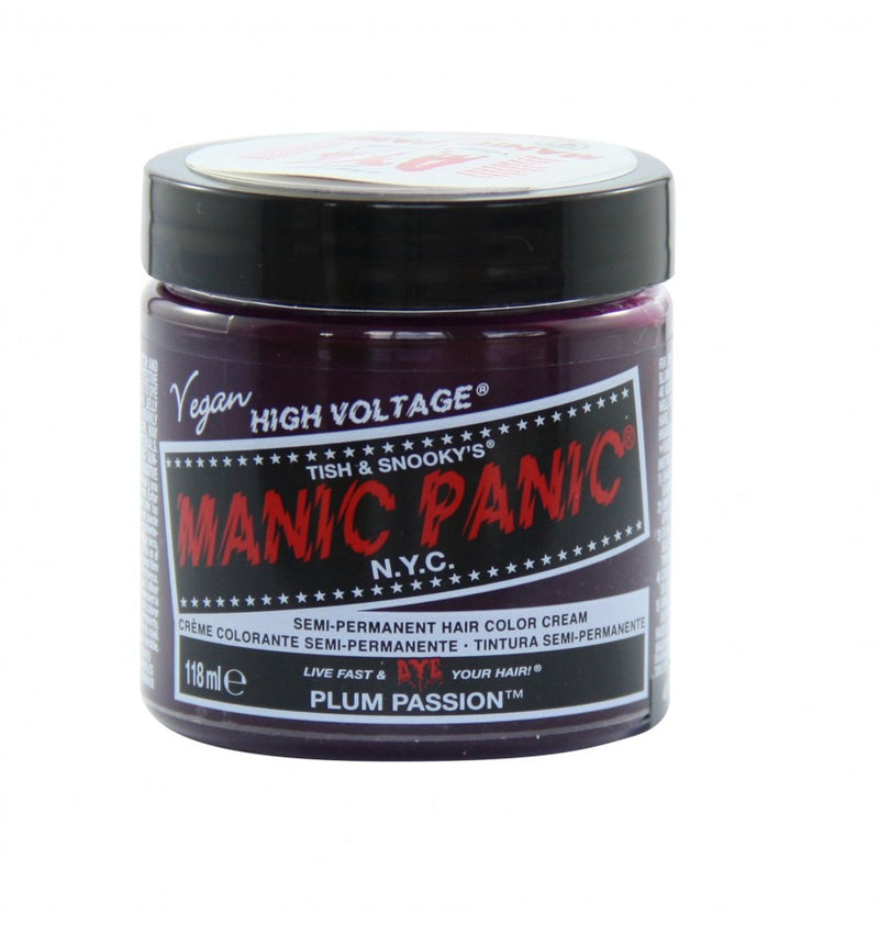 Manic Panic Plum Passion 118ml High Voltage® Classic Cream Formula Hair Color
