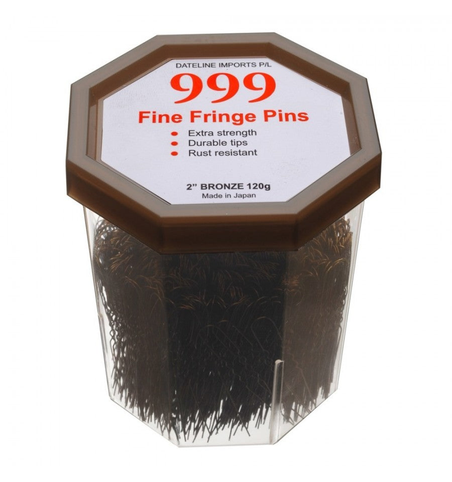 Premium Pin Company 999 Fine Fringe Pins 2inch - Bronze Pins 999